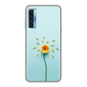 Чехлы с Цветами для TCL 20L (VPrint)