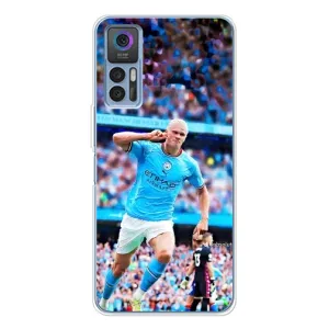 Чехлы с футболистом Ерлинг Холанд для TCL 30 Plus (AlphaPrint)