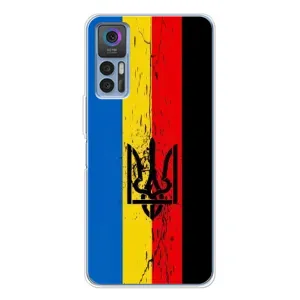 Украинские Чехлы для TCL 30 Plus с картинкой УПА (AlphaPrint)