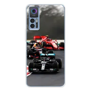 Чехол с принтом «Гонка Формула 1» для TCL 30 Plus