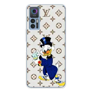 Чехли для TCL 30 Plus - Скрудж МакДак Louis Vuitton (PREMIUMPrint) (Макдак на стилі)