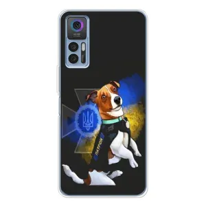 Чехлы с картинкой собаки Патрон для TCL 30 Plus (AlphaPrint) (Патрон собачка)