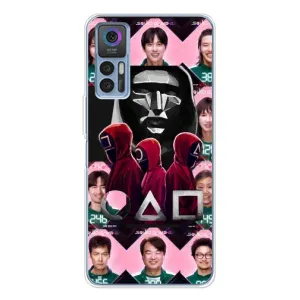 Чохол Гра в кальмара для TCL 30 Plus (Учасники Гра кальмара)