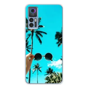 Силиконовый чехол с КАРТИНКАМИ лето для TCL 30 Plus (AlphaPrint)