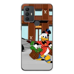 Чехлы для TCL 30 SE - Скрудж МакДак Louis Vuitton (PREMIUMPrint)