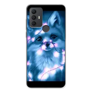 Чехлы с картинкой Лисички для TCL 30 SE (VPrint)