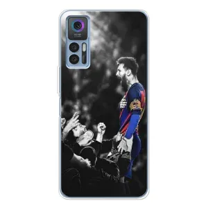 Чехлы Месси для TCL 30 (AlphaPrint)