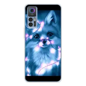 Чехлы с картинкой Лисички для TCL 30 (VPrint)