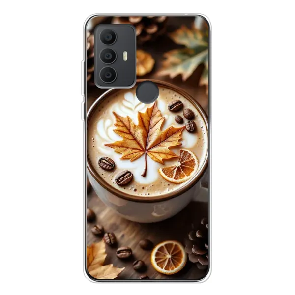 Чехол с принтом «Пряный кофе» для TCL 306 Чехол с принтом «Пряный кофе» для TCL 306