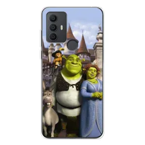 Чехол с мультфильмом Шрек на TCL 306