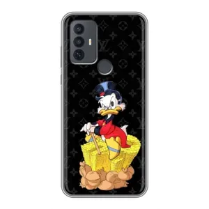 Чехли для TCL 30E - Скрудж МакДак Louis Vuitton (PREMIUMPrint) (Богатство Макдака)