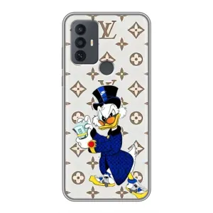 Чехли для TCL 30E - Скрудж МакДак Louis Vuitton (PREMIUMPrint) (Макдак на стилі)