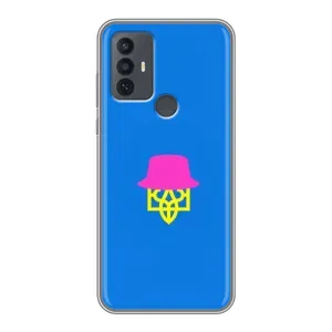 Чехлы для TCL 30E  Укр. Символика (AlphaPrint) (Шапка на гербу)