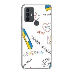 Чехлы Доброго вечора, ми за України для 30Е (AlphaPrint) (Стикер)