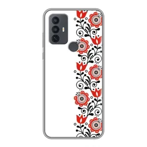 Чехол для Патриота Украины TCL 30E - (AlphaPrint) (Яркая вишиванка)
