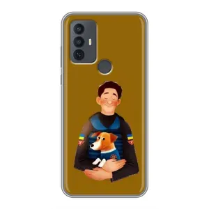 Чехлы с картинкой собаки Патрон для TCL 30E (AlphaPrint) (ЗСУ Патрон)