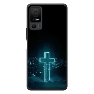 Християнські Чохли для TCL 40 NxtPaper 5G (AlphaPrint) (Хрест і місто)