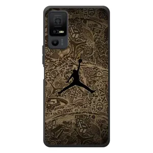 Чохли для TCL 40 NxtPaper 5G - з картинкою JORDAN (AlphaPrint) (Logo Jordan)