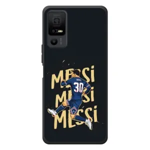 Чехлы для TCL 40 NxtPaper 5G (Leo чемпион) (AlphaPrint) (Messi ПСЖ)