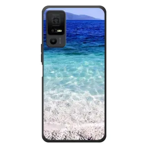 Силіконовий чохол з КАРТИНКАМИ літо для TCL 40 NxtPaper 5G (AlphaPrint) (Море)