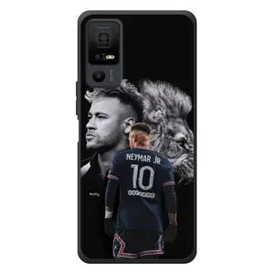 Чехол Неймар для TCL 40 NxtPaper 5G (AlphaPrint) (Неймар Лев)