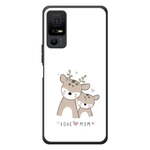 Чохли для мами на TCL 40 NxtPaper 5G (Оленята мама і малюк)