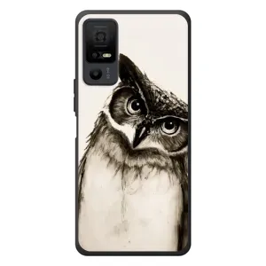 Чохол з пташками на TCL 40 NxtPaper 5G (VPrint) (Сова)
