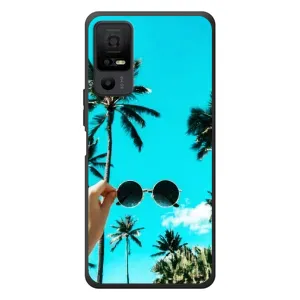 Силіконовий чохол з КАРТИНКАМИ літо для TCL 40 NxtPaper 5G (AlphaPrint) (Погляд літо)