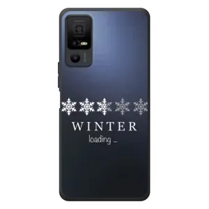 Зимні Чохли для ТЕСЛ 40 НxtPaper 5G - прозорий фон (Winter loading)