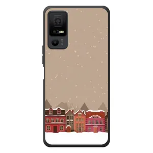 Новорічні, Святкові Чохли для TCL 40 NxtPaper 5G - 2024 год (Зимове місто)