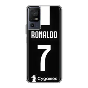 Чехол Криштиану Роналду для TCL 40 SE (AlphaPrint) (RONALDO 7)
