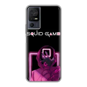 Чехол Гра в кальмара для TCL 50 5G