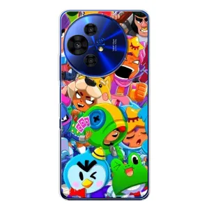 Чехлы Brawl Stars для TCL 50 Pro NxtPaper (AlphaPrint)