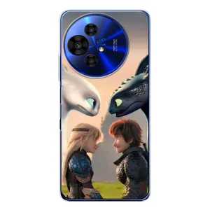 Чехол как приручить дракона на TCL 50 Pro NxtPaper