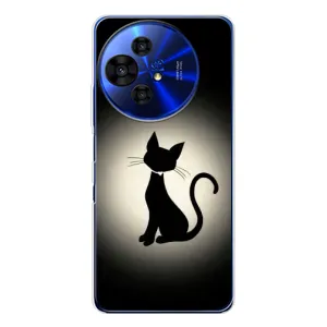 Чехол с принтом для TCL 50 Pro NxtPaper (AlphaPrint) Модные коты