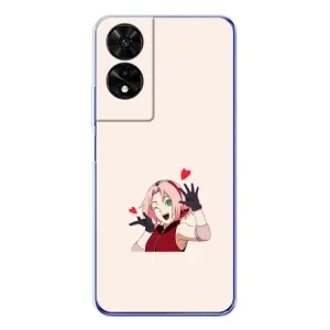 Чехлы Персонажи Аниме Наруто для TCL 505 (AlphaPrint)