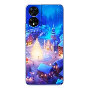 Рождественские Чехлы для TCL 505 (VPrint)