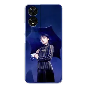 Силиконовый чехол с картинкой для TCL 505