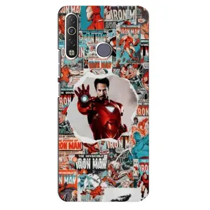 Чохли з героями Марвел TECNO Camon 12 Air CC6 (VPrint)