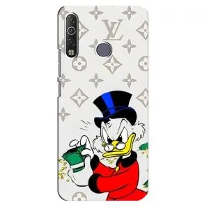 Чехли для TECNO Camon 12 Air CC6 - Скрудж МакДак Louis Vuitton (PREMIUMPrint) (Бакси Скрудж)