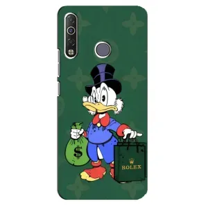 Чехли для TECNO Camon 12 Air CC6 - Скрудж МакДак Louis Vuitton (PREMIUMPrint) (Богата Утка)