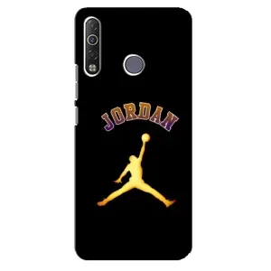 Чехлы для TECNO Camon 12 Air CC6 - с картинкой JORDAN (AlphaPrint) (Jordan Gold)