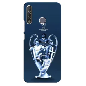Чехлы для TECNO Camon 12 Air CC6 (VPrint) - Футбольные клубы (Кубок ЛЧ)