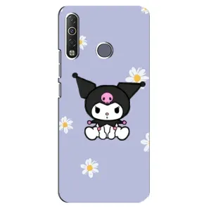 Чехол с кроликом Куроми на TECNO Camon 12 Air CC6 (Куроми в цветах)