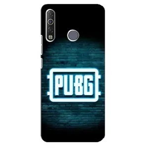 Чеjхол PUBG для ТЕКНО Кам0н 12 Аір СС6 (AlphaPrint) (Лого PUBG)