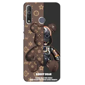 Круті Чохли Луі Віттон для TECNO Camon 12 Air CC6 (AlphaPrint) (Ведмідь Луі Вітон)