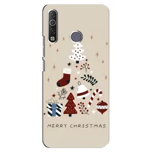 Різдвяні Чохли для TECNO Camon 12 Air CC6 (VPrint)