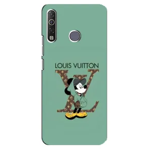 Чохли Луі Вітон для TECNO Camon 12 Air CC6 (AlphaPrint - LOUIS VUITTON) (Міккі Маус LV)