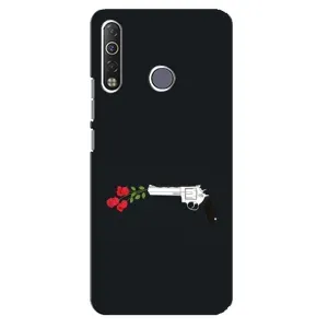 Чехлы (ART) Цветы на TECNO Camon 12 Air CC6 (VPrint) (Неочікувані квіти)