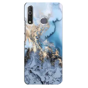 Мраморний чехол на TECNO Camon 12 Air CC6 (VPrint) (Ніжний мрамор)